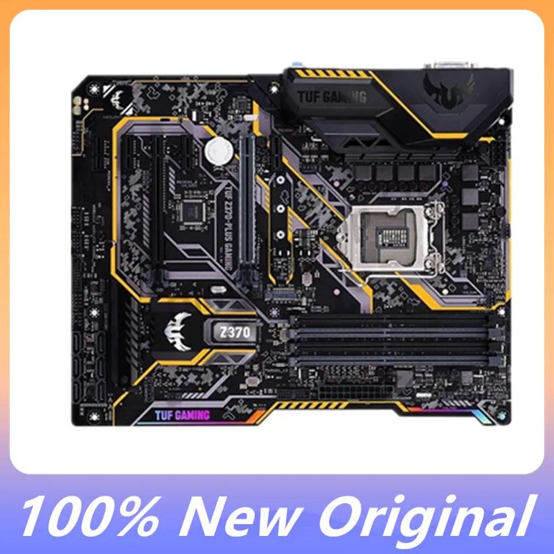 100% Original TUF Z370-PLUS GAMING Z370 board slot LGA 1151 i7 i5 i3 DDR4 PCI-E 3.0 SATA3