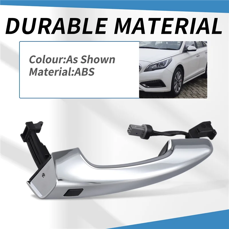 

Car FRONT LEFT DRIVER Door Handle For Hyundai Sonata 15-17 Hybrid 16-19