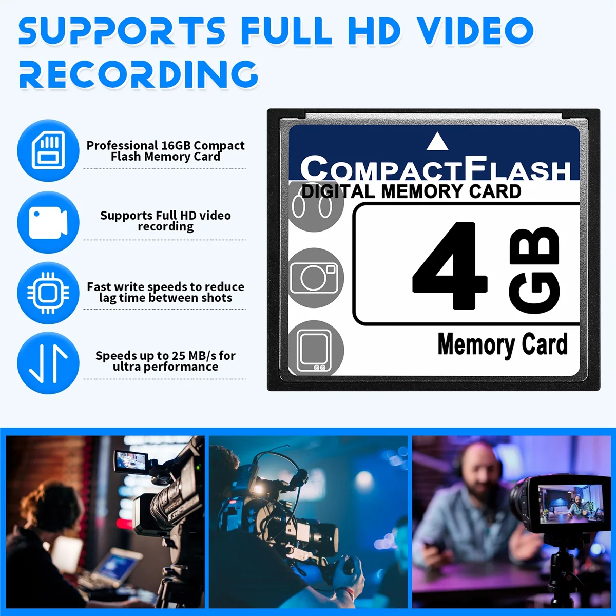 

A10I Professional 4GB Compact Flash Memory Card for Camera, Advertising Machine, Industrial Computer Card