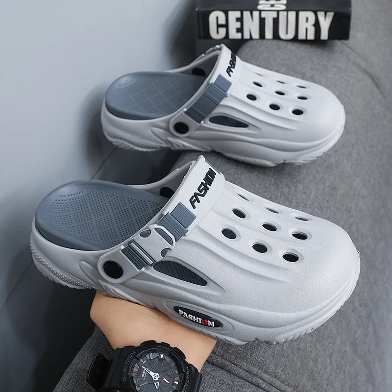 

Men's and Women's Summer Outer Wear Non-Slip and Anti-Odor Dual-Purpose Toe-Toe Slippers, Sports and Leisure Beach Sandals