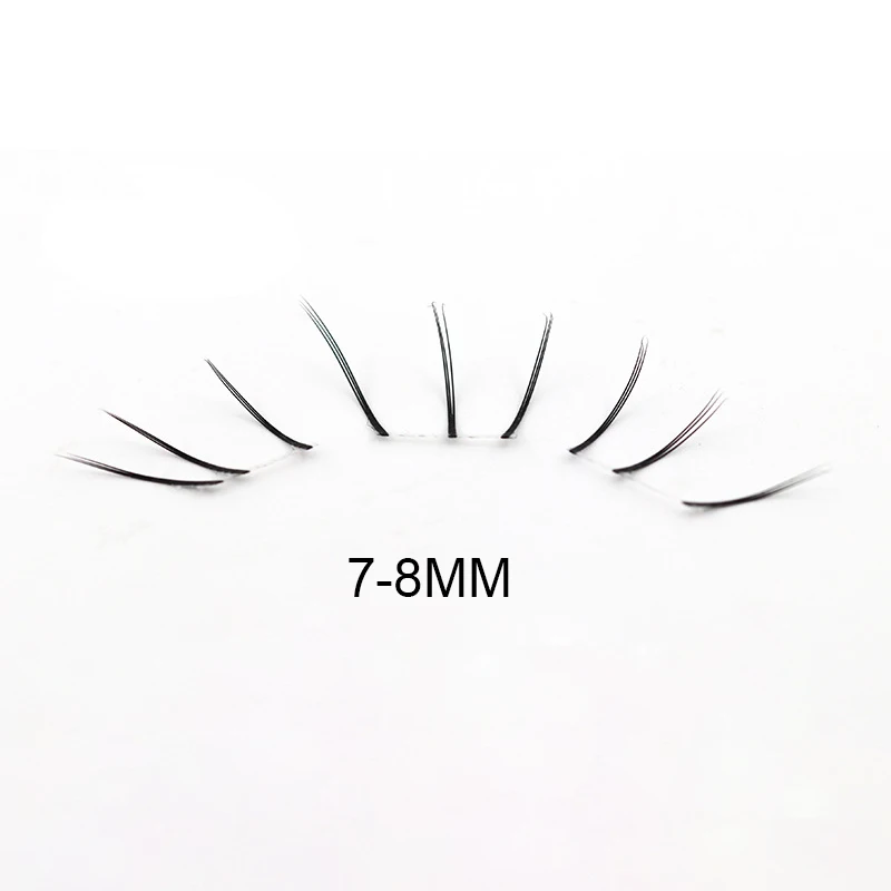 BLINKWAVE Upgraded Winged Cat Paw Lower Lashes 3D Stereo Clusters Lashes Clear Band Korean Jirai Kei Makeup Bottom Fake Lashes
