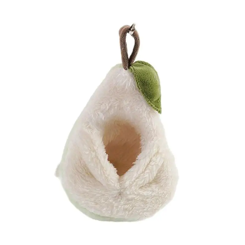Cama pera para hámsteres, conejos enanos – Cueva cálida suave - imagen 2