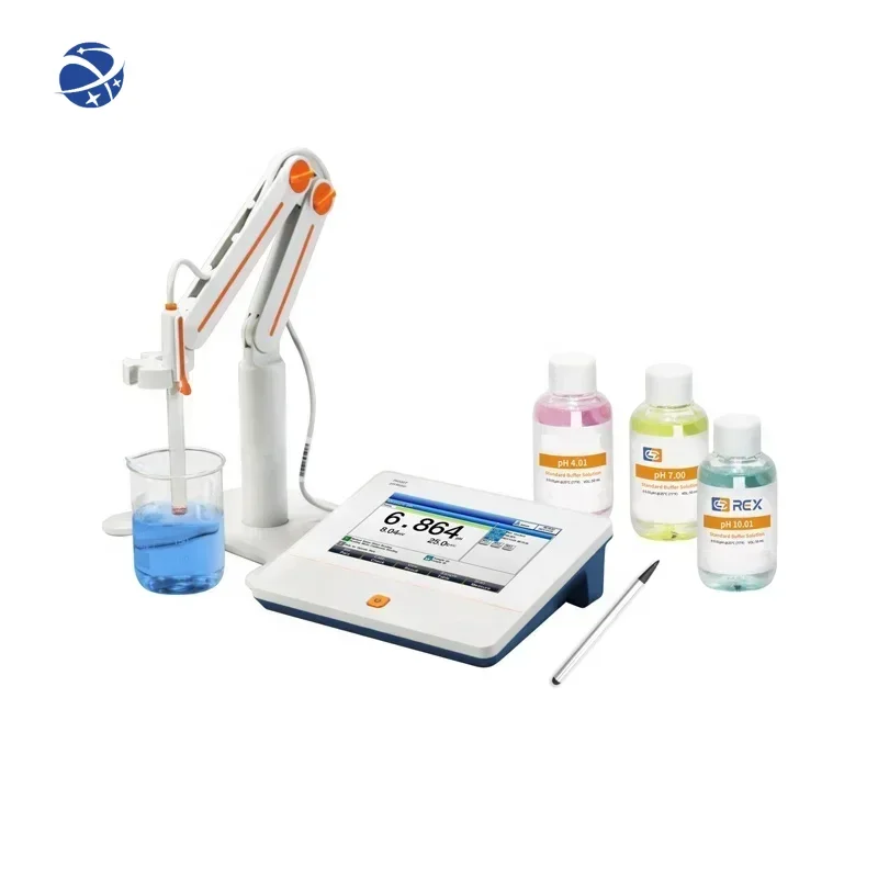 Hot sales professional manufacturer bench top benchtop ph meter 7 in 1 ph meter digital