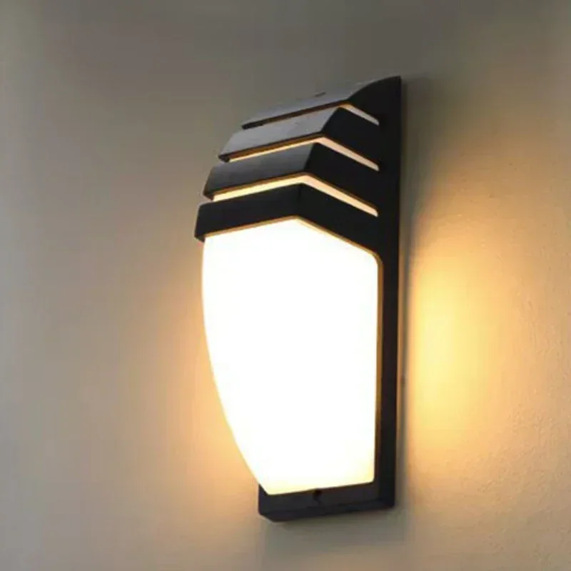 

LED Outdoor Wall Light Waterproof Radar Motion Sensor Outdoor Wall Lamp Porch Light Exterior Light Outdoor Lighting