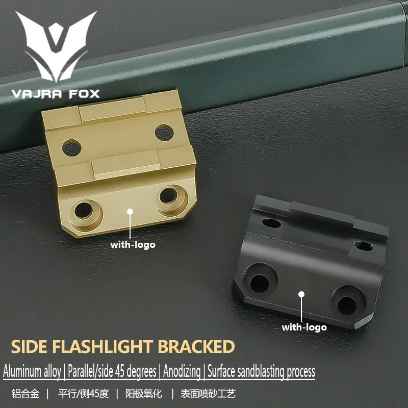 

NewTactical 45° Offset Mount M300 M600 V2 Flashlight Offset Mount Base Hunting Weapons Scout Light Accessories Fit Mlok Rail