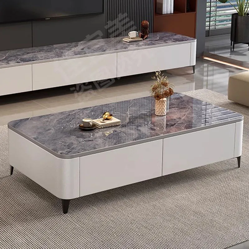 /*/White Cream Side Table Cloud Large Size Simple Vintage Trendy Hotel Universal Coffee Table Cheap Mesa Auxiliar Trendy Furnitu
