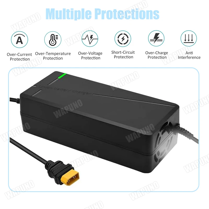 10A MAX Charger 16.8V 4S 14.8V Li-ion LiPo Fast Charger DC5525 / XT60 Connector for Energy Storage RC Model Electric Vehicle