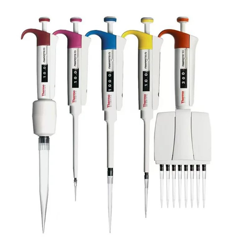8-Channel Fully Sterilized Multichannel Pipette - Professional Laboratory Pipette for High-Throughput Applications