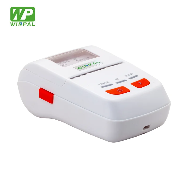 Winpal WP-Q2C 58mm Mini Pocket Portable Thermal Printer Support Win/Linux/Android/IOS Thermal Receipt Printer