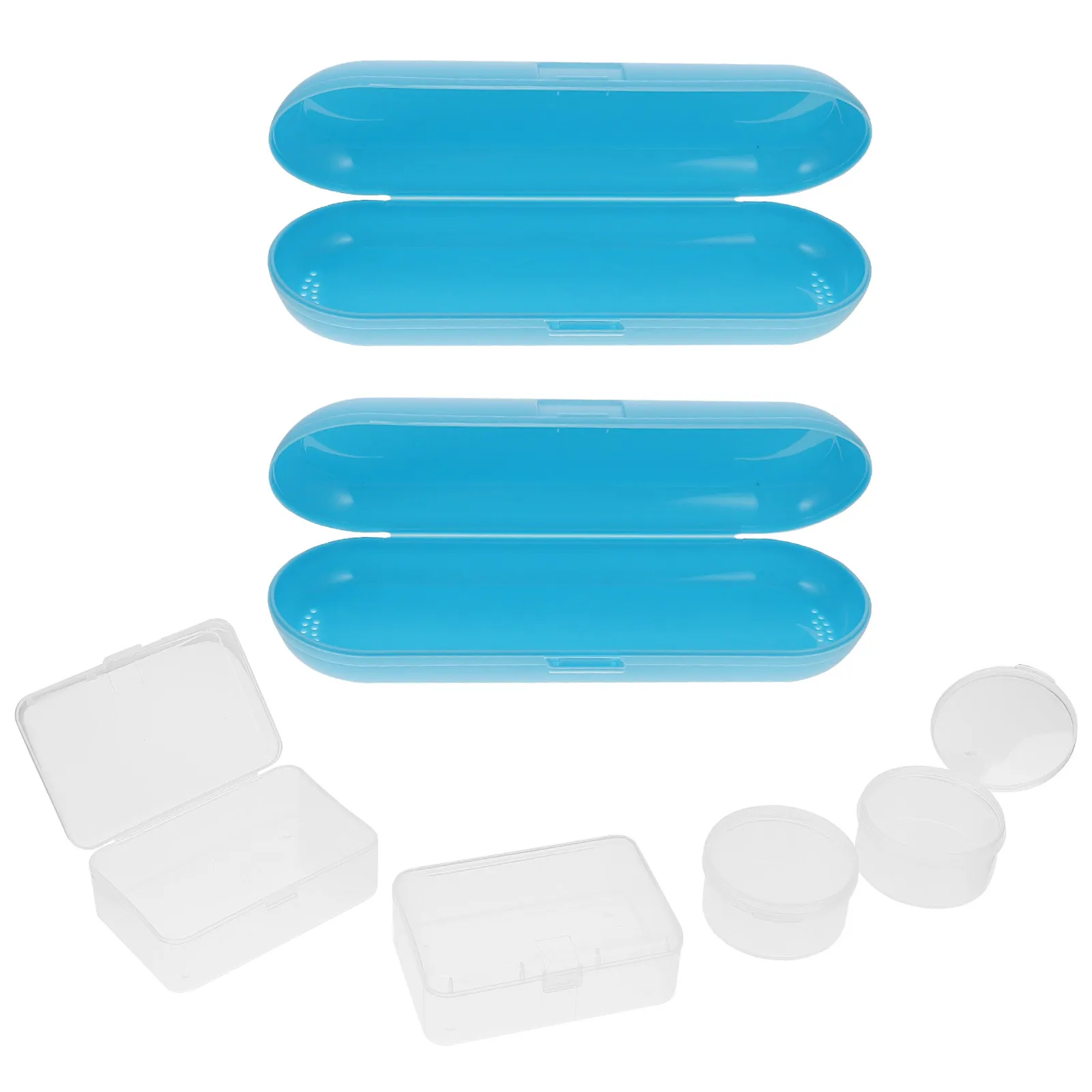 

6Pcs Premium Dental Floss Picks with Portable Waterproof Storage Box Comfortable Non-Slip Handle Thin Floss for Teeth Cleaning