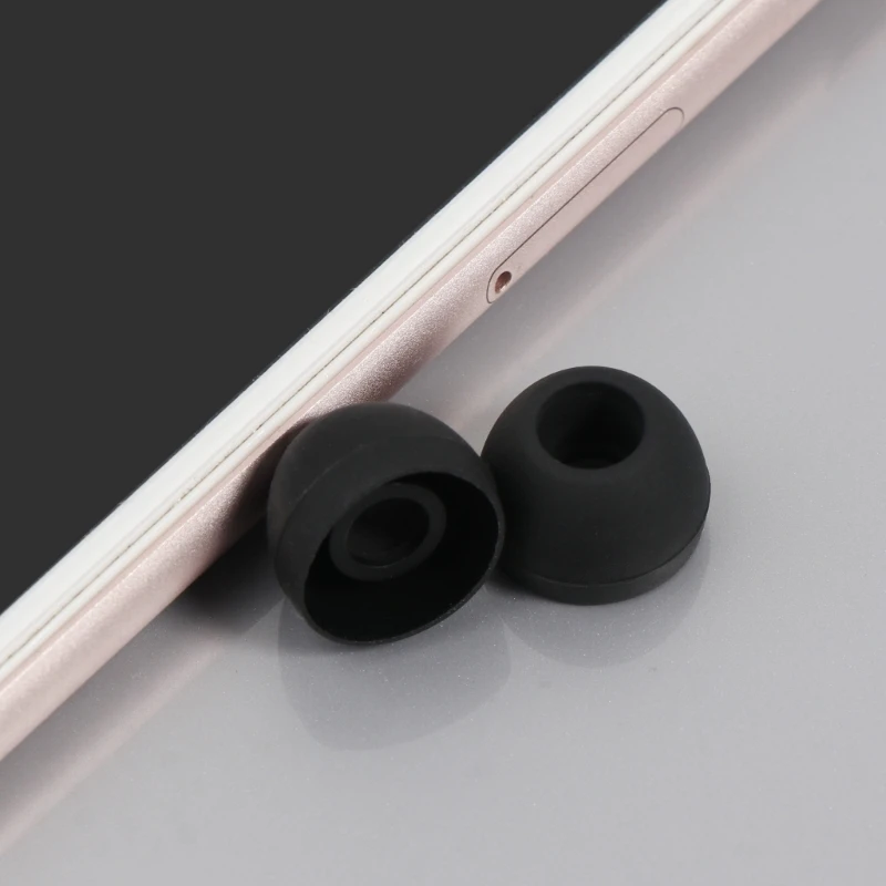 12Pcs Silicone Buds Ear Tips S L Sizes Earbuds Soft Rubber Flexible Eartips