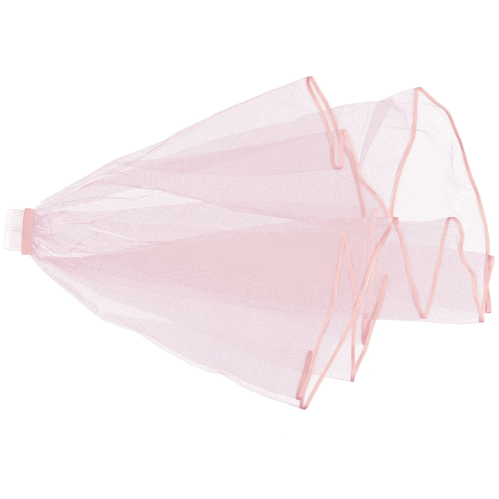 حجاب زفاف من الساتان بطبقة مزدوجة قصير أسود لحفلات الزفاف وإكسسوارات التصوير الفوتوغرافي وديكورات هدايا العازبة وعصابة رأس للعروس