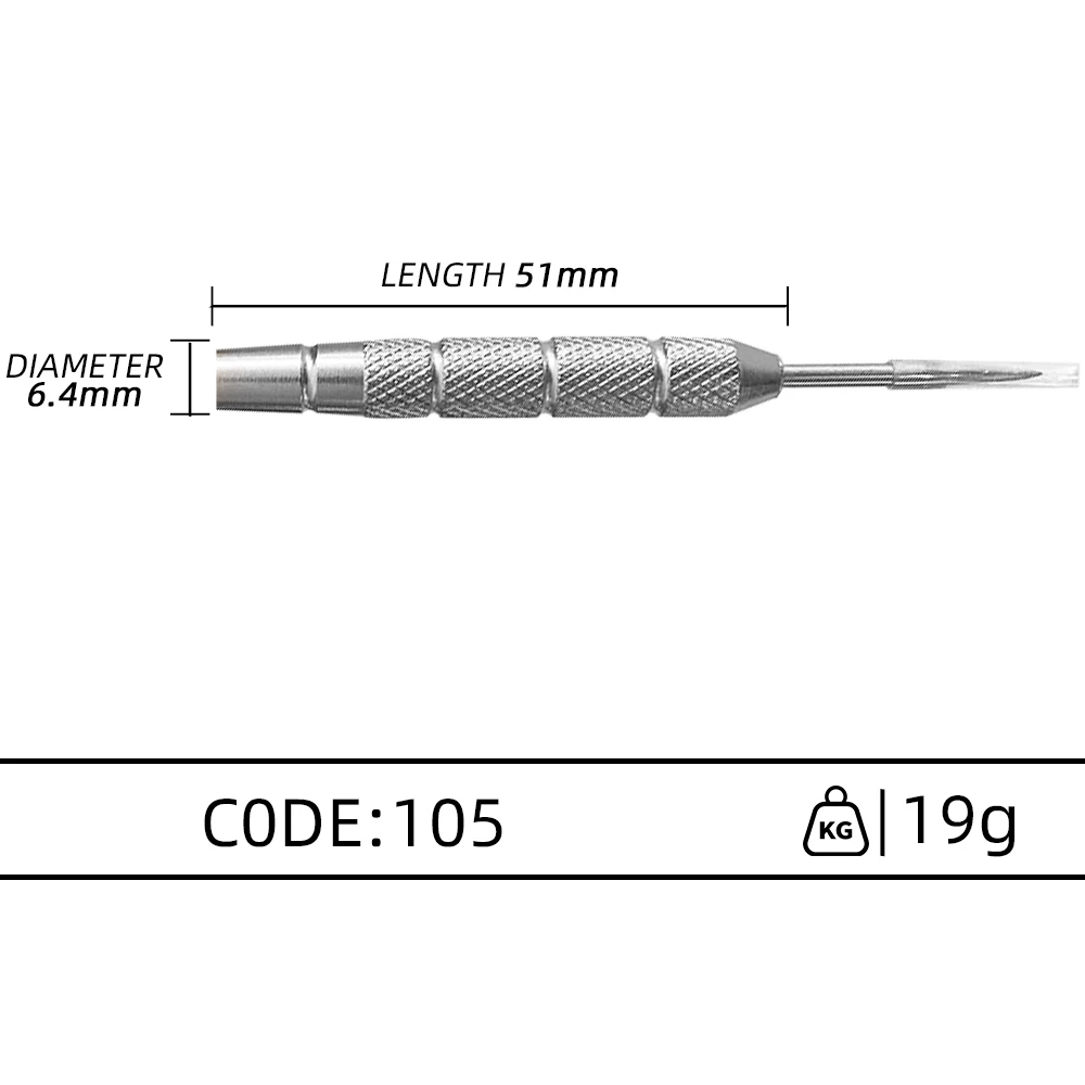 WEDARTER Professional darts, 3 sets of high-strength iron hard darts, wear-resistant and corrosion-resistant