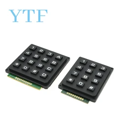 3*4 4*4 Matrix Switch Keyboard Keypad Array Module ABS Plastic Keys 4x4 3x4 12 16 Key Button Membrane Switch DIY Kit forArduino