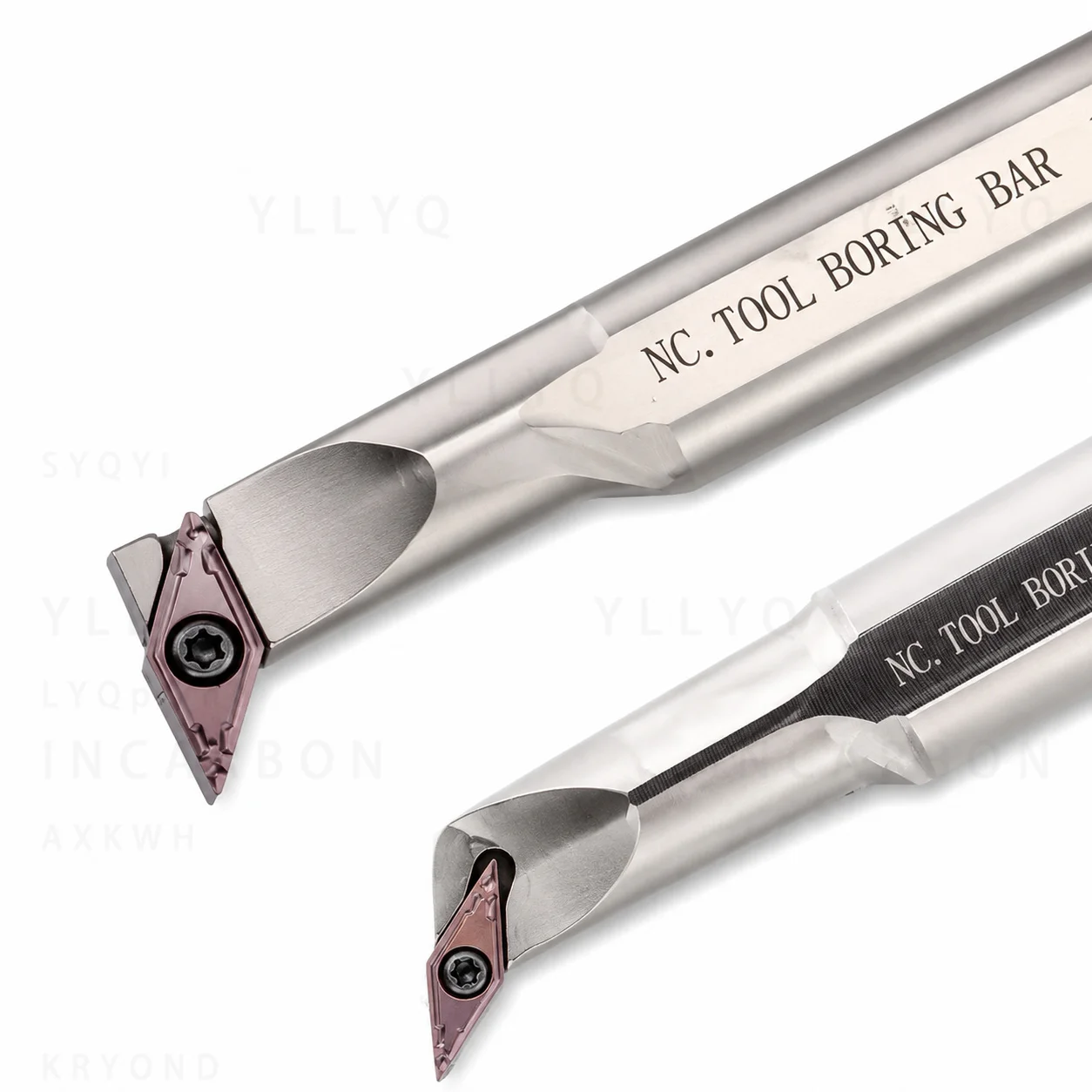 

Eccentric Small Diameter Boring Bar SVUCR/SVQCR, HSS Anti-Vibration Inner Hole Tool Bar H1208L-SVUCR08-P24