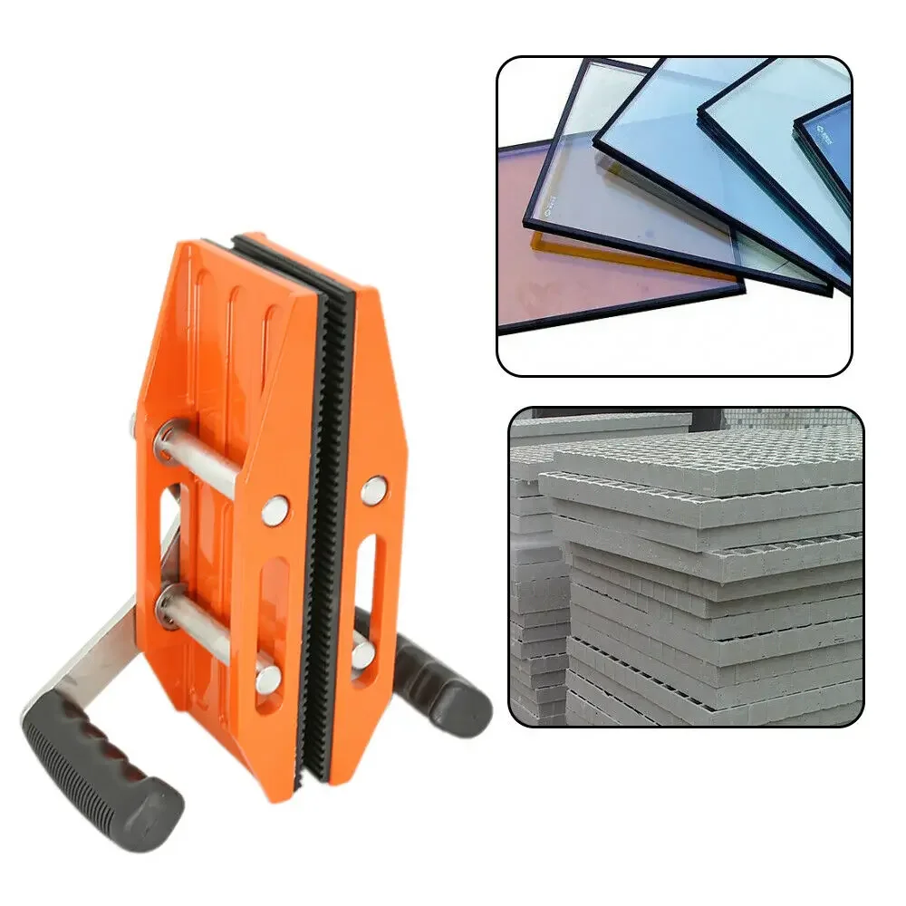 Handed stone slab clamp pair granite scissor lifting tool