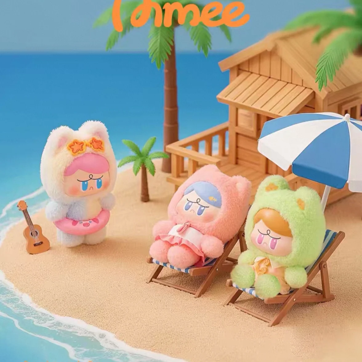 ตุ๊กตา Angryaimee Vinyl Face Blind Box ซีรีส์เทศกาลดนตรีฤดูร้อน ของสะสมสุดฮิต ของขวัญเซอร์ไพรส์สุดเทรนดี้สำหรับแฟนๆ และนักสะสม