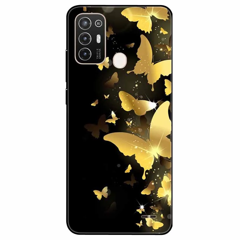 For ZTE Blade A52 Case 2022 Soft Silicone Cat Lion TPU Back Covers for ZTE Blade A52 Cases Coques Fundas for BladeA52 A 52 Para