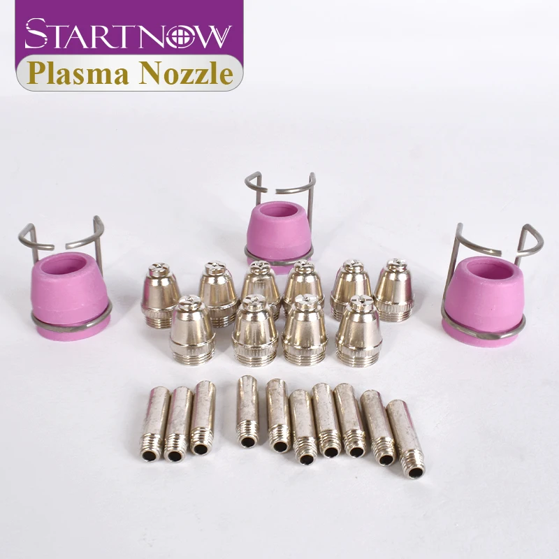 Startnow AG60 Plasma Welding Nozzle 100PCS Consumables kit For SG55 WSD60 Torch with Pilot Arc Function Handheld Cutting Parts