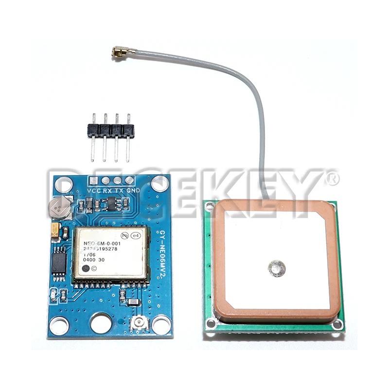GY-NEO6MV2 New NEO-6M GPS Module NEO6MV2 with Flight Control EEPROM MWC APM2.5 large Antenna for arduino