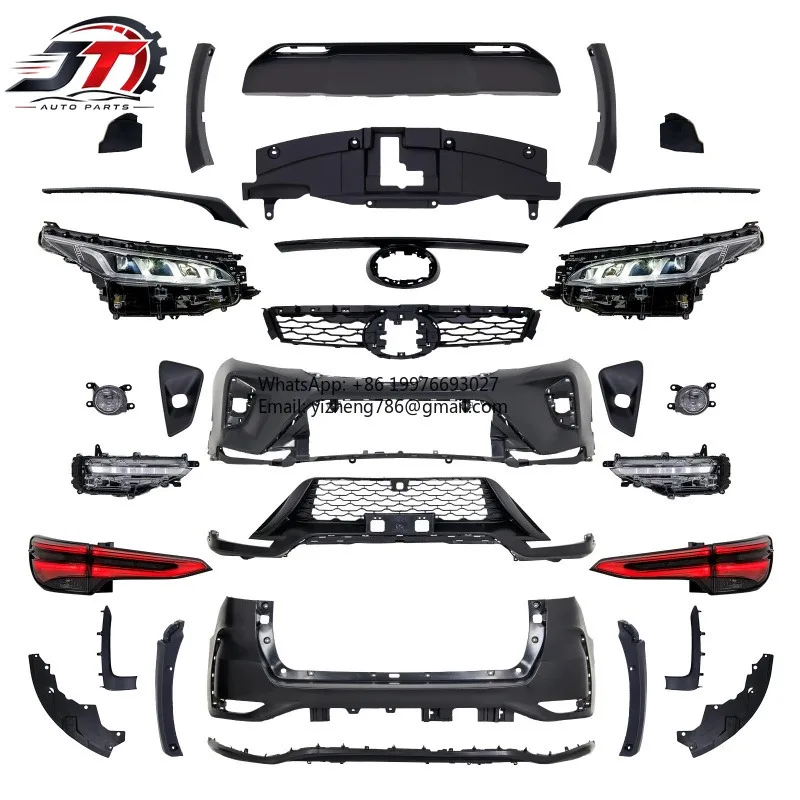 New style Bodykit Hot Selling Upgrade to Conversion Kits for Toyota Fortuner Body Kit for Toyota Fortuner