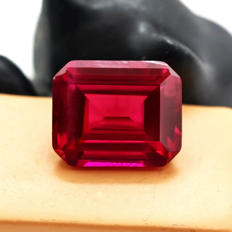 

Топ голубиная кровь, выращенный в лаборатории рубиновый драгоценный камень, изумрудная огранка, синтетический рубин, свободные бриллиантовые драгоценные камни с сертификатом AGL для изготовления ювелирных изделий