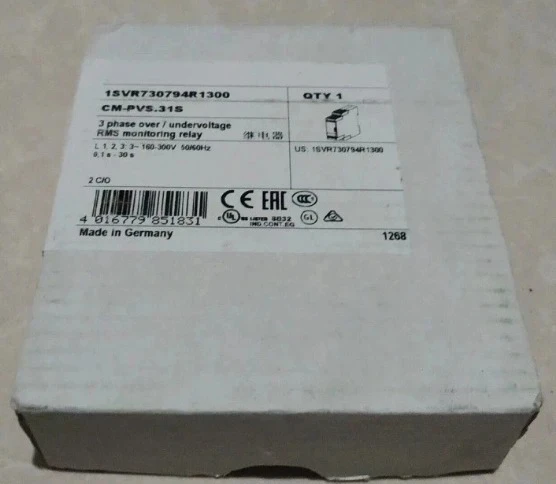 Brand New Three-Phase Relay 1SVR730794R1300 Fast Delivery