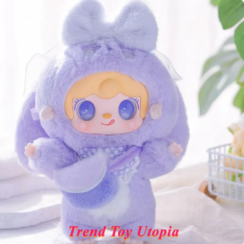 정통 스팟 산소 유키 3세대 플러시 따뜻한 토끼 시리즈 트렌디 플레이 블라인드 박스 인형 플러시 인형 여성 생일 선물