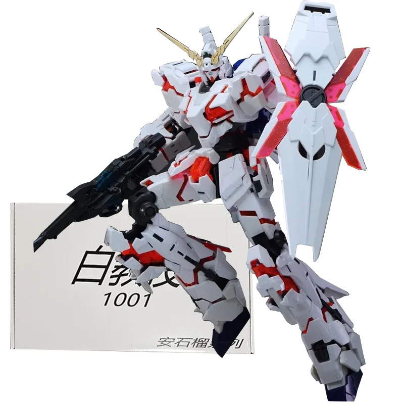 Fangdajing Model 1/72 Rx-0 Unicorn Assembly Model Movable Joints High Quality Collectible Robot Kits Models Kids Gift