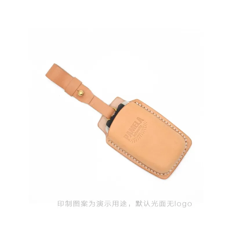 for Bentley Mulsanne Continental Flying Spur Phaeton Vegetable Tanned Leather Handmade Key Bag Cover Scabbard Style