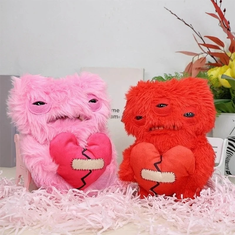 

2025 Original Fuggler Funny Ugly Monster Plush Love Series Wide Eyed Weirdo Annoyed Alien Valentine's Day Birthday Gifts Kid Toy
