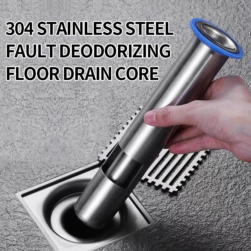 

Дезодорирующий сердечник для слива пола из нержавеющей стали 304, глубокое уплотнение для воды, удлиненный сердечник для слива пола, дезодорирующий сердечник