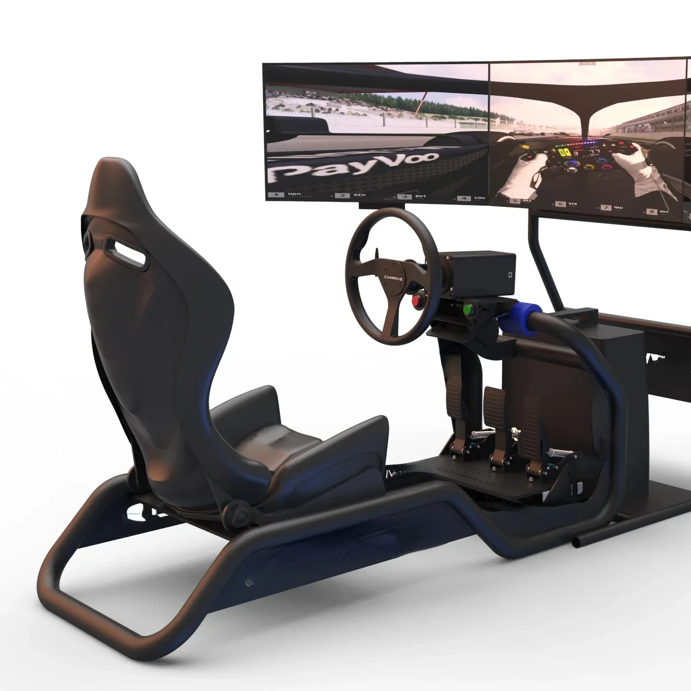 Sim Rig Simulator Driving Force Gaming Steering Wheel And Shifter PC Stand Car Racing Simulator Game Machine