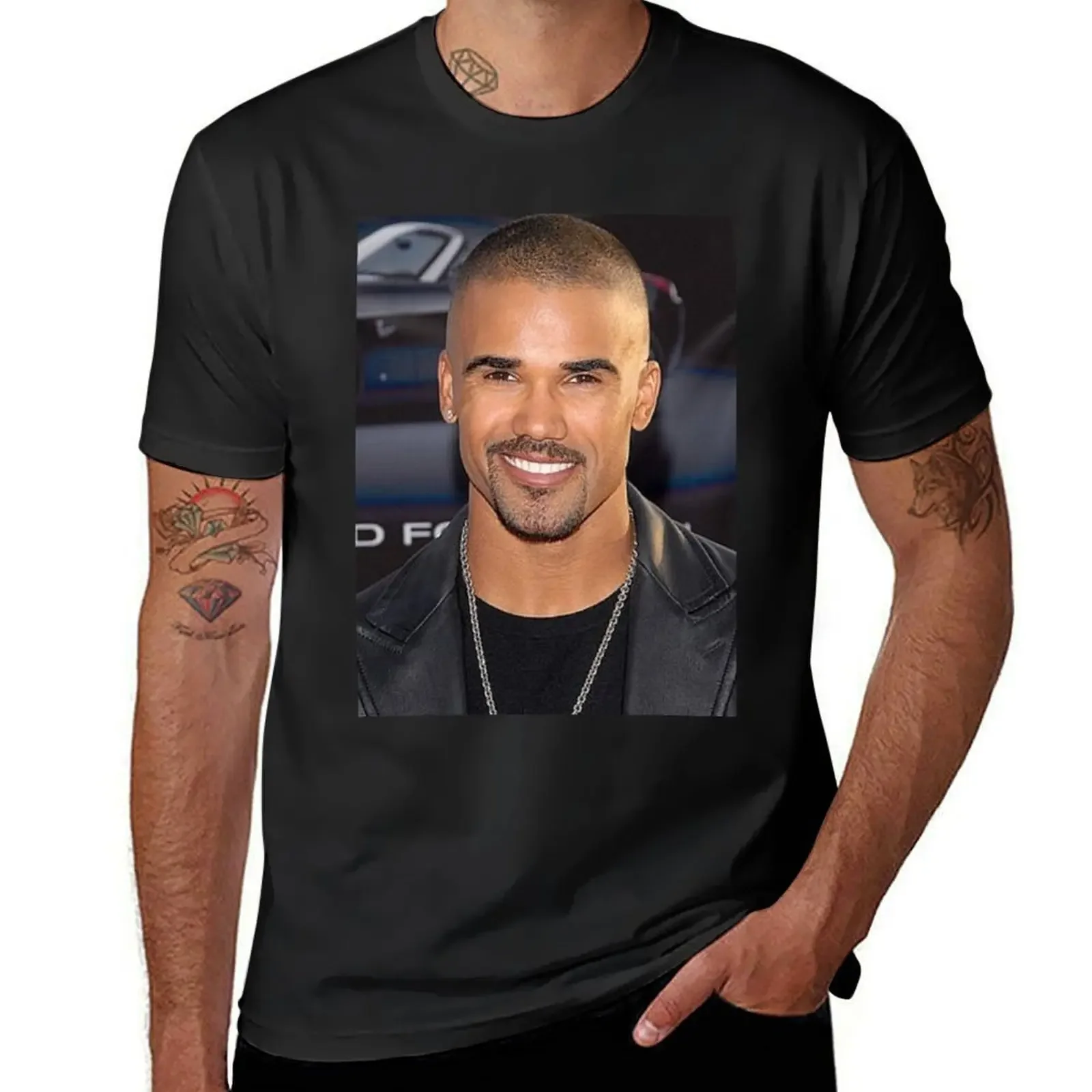 

shemar moore T-Shirt oversized graphic tee sweat essential t shirt Men's t-shirts