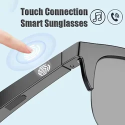 Good New Smart Sunglasses Glasses Bluetooth Call AI Intelligent Headphones HIFI Blue Light Waterproof Anti-UV For Men Women Gift