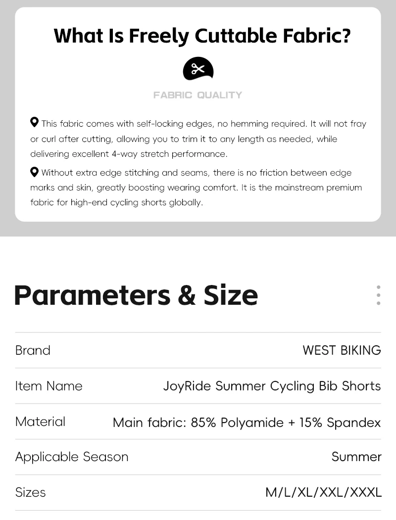 WEST BIKING Herren-Radhose, schnell trocknend, atmungsaktiv, gepolsterte Fahrradhose für Straßen- und Mountainbike-Fahrten im Sommer, leicht – Detail 3