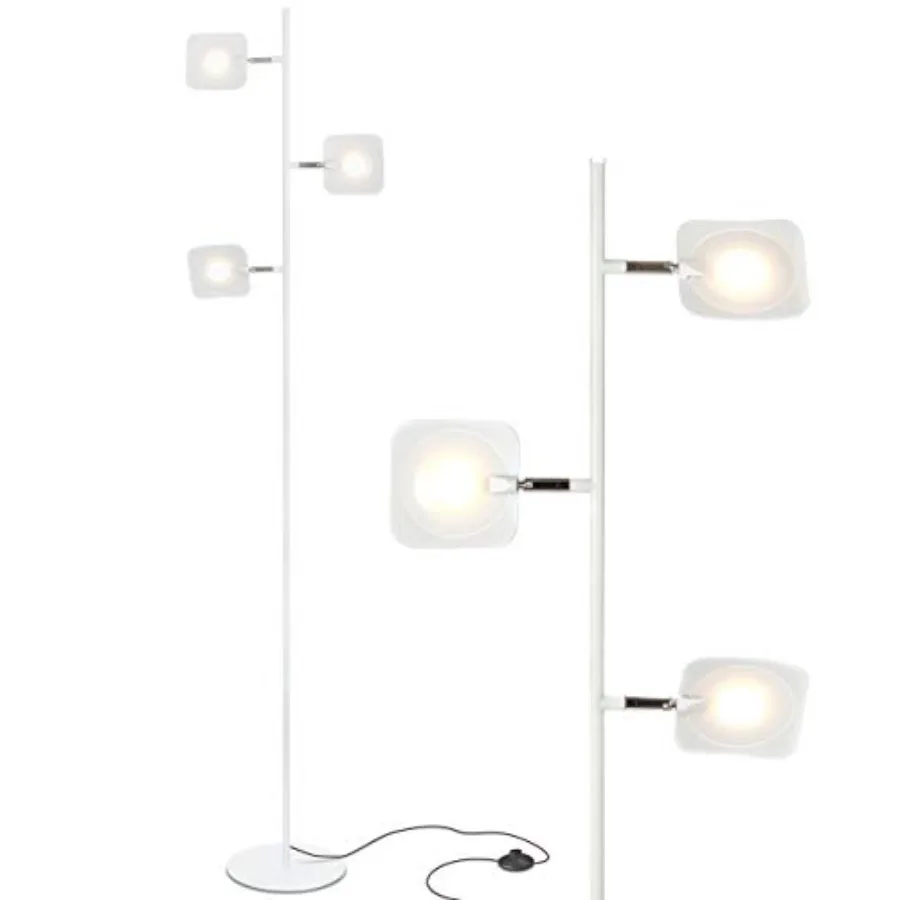 

Tree Floor Lamp for Living Rooms and Offices, Dimmable Standing Lamp for Bedroom Reading, LED Spotlight Floor Lamp, Tall Lamp w