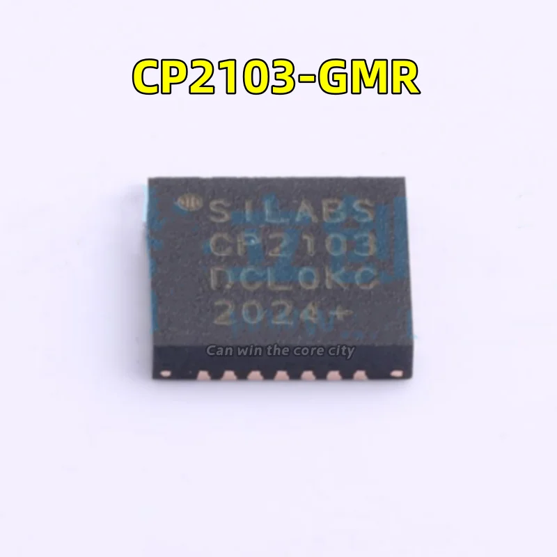 1-100 PCS/LOT New CP2103-GMR screen printing CP2103 package: QFN-28 USB chip original spot direct auction