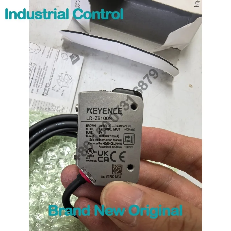 KEYENCE, LR-ZB100N, laser sensor, CMOS type 100mm detection distance