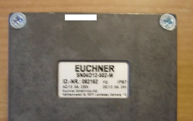 Euchner 082162 New Original security module SN04D12-502-M