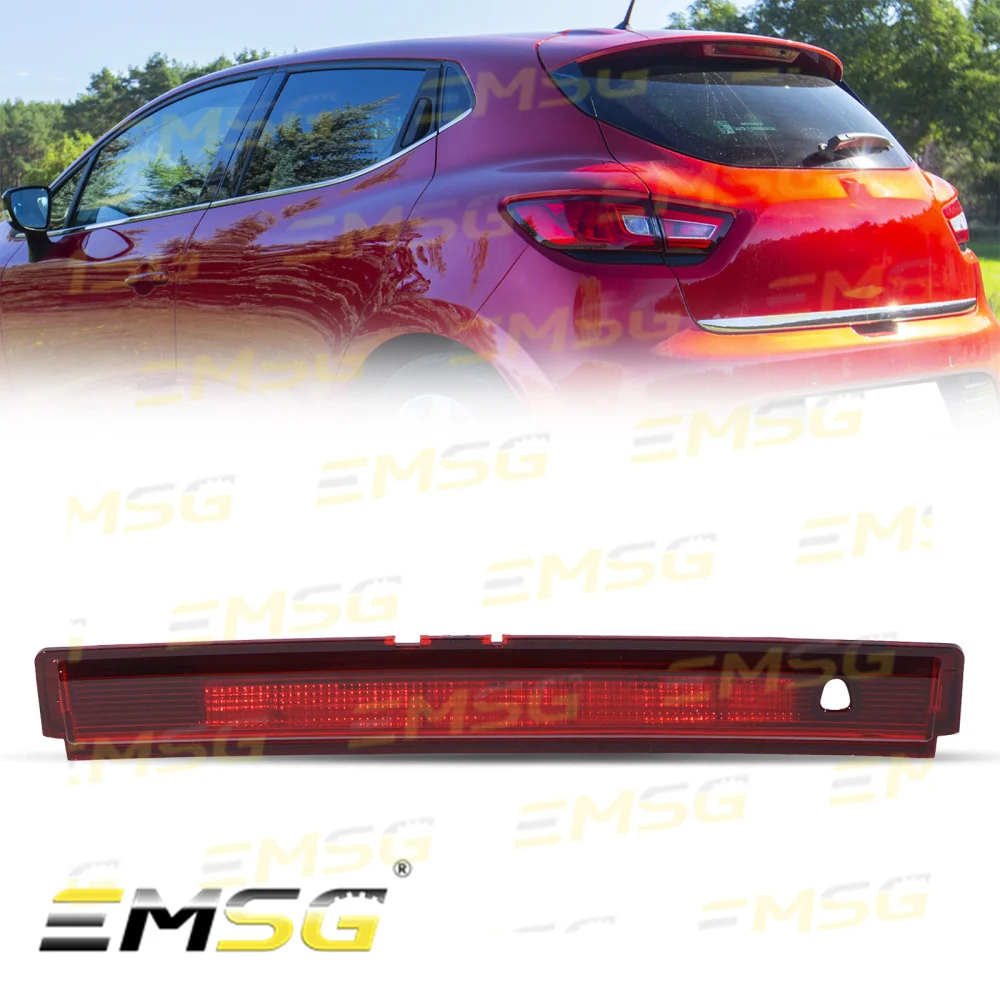 LED High Mount Third Brake Light For Nissan Micra VK14 2016‑2024/Juke F16 Renault Clio 2012‑2021/Captur KAPTR Car Accessories