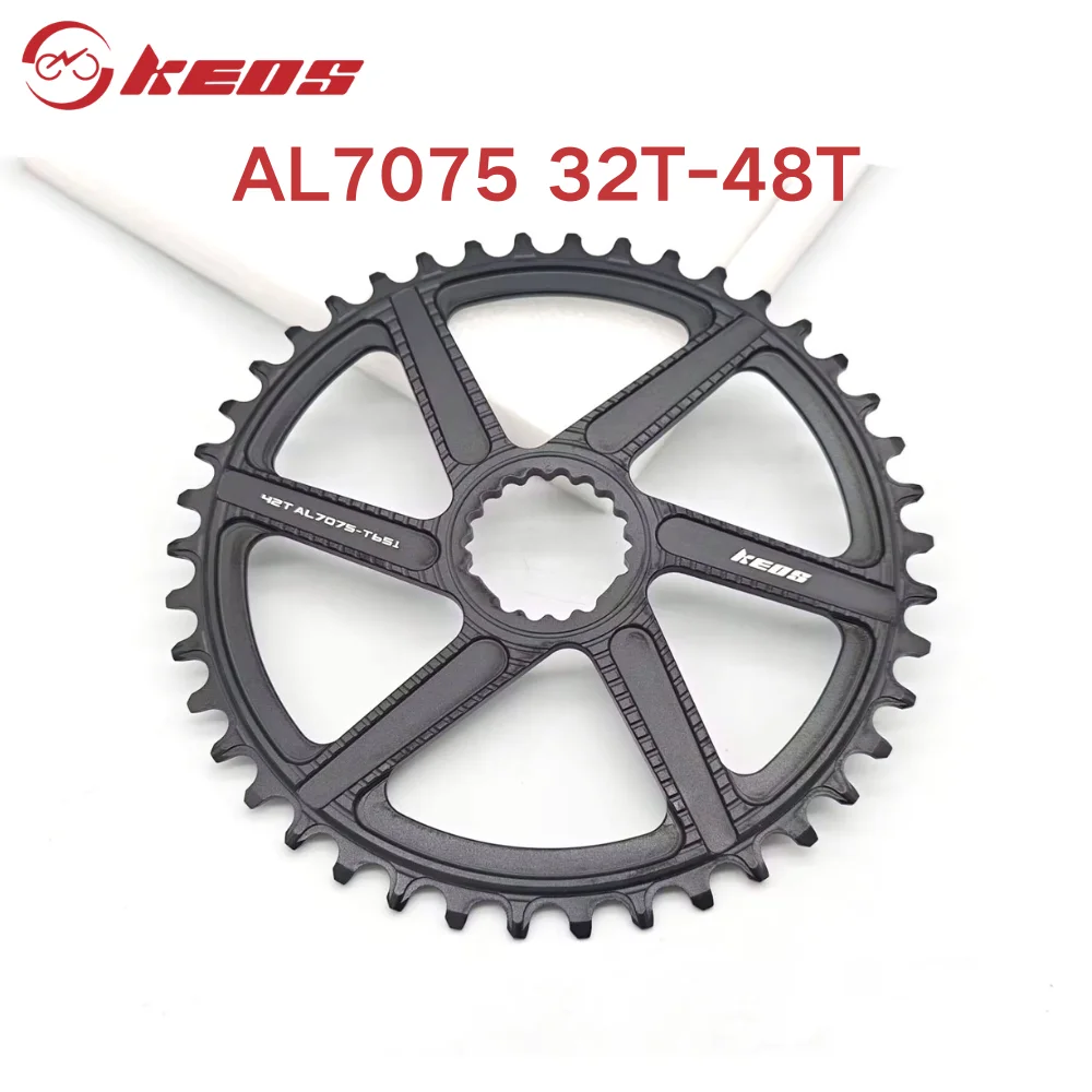 KEOS AL7075 CNC chain link, designed for Cannondale SL/SISL/FSA, 32-48T single-loop preferred