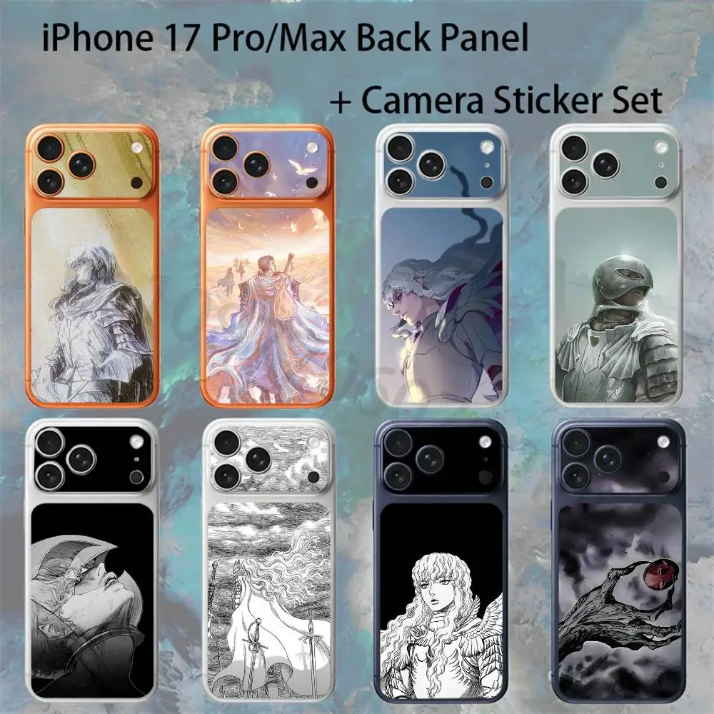 

Griffith B-BerserkS For iPhone 17pro/pro Max Full body Back Cover Decal Skin Colorful Rear Protective Sticker Film