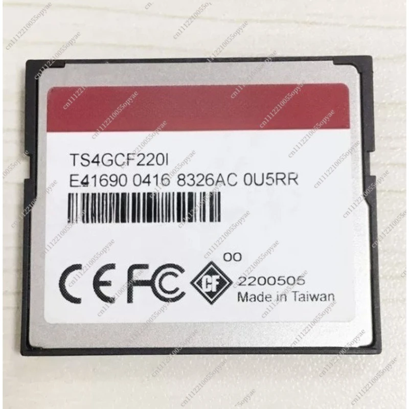 4GB Industrial CF Card TS4GCF220I SLC Wide Temperature Flash Memory Card for CNC Machine Tool Industrial Control