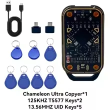

Новый эмулятор бесконтактных смарт-карт Chameleon Ultra, совместимый с устройствами чтения/записи NFC, RFID, смарт-чипов, ID, IC, копировщик меток
