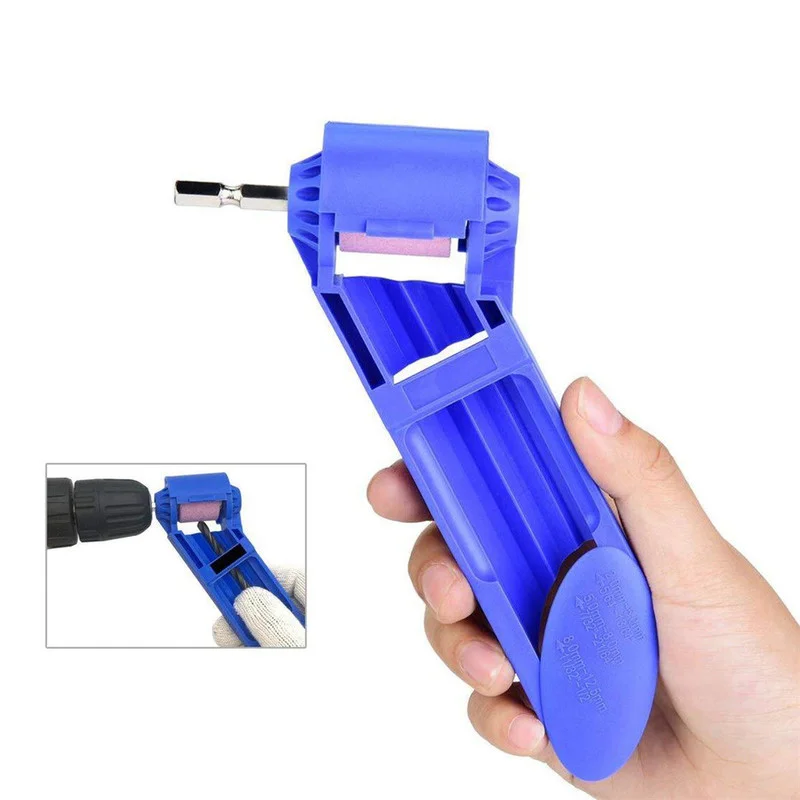 

Portable Drill Bit Sharpener Orange Blue Corundum Grinding Wheel Bit Power Tool Twist Drill Bit Sharpening Machine 2-12.5mm