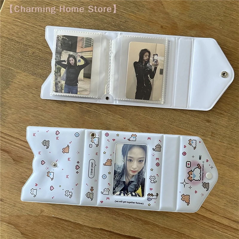 【M】3 Inch 40 Slot Photo Card Card Holder Kpop Binder Idol Postcard Lomo Card Photo Album Collector Card Binder Photocards