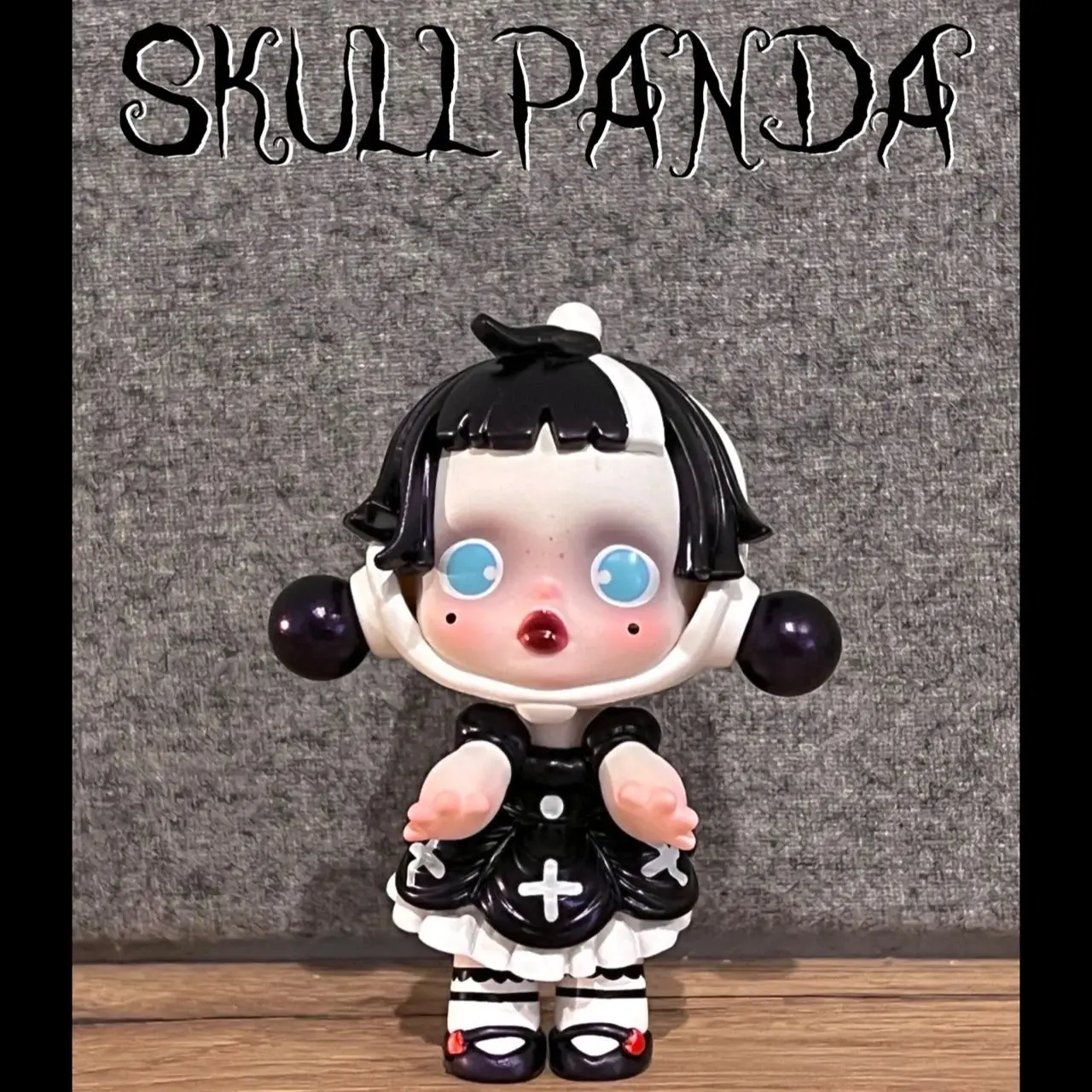 SKULLPANDA Black Maid Toy Doll Hand Do Birthday Presents Valentine's Day Gifts