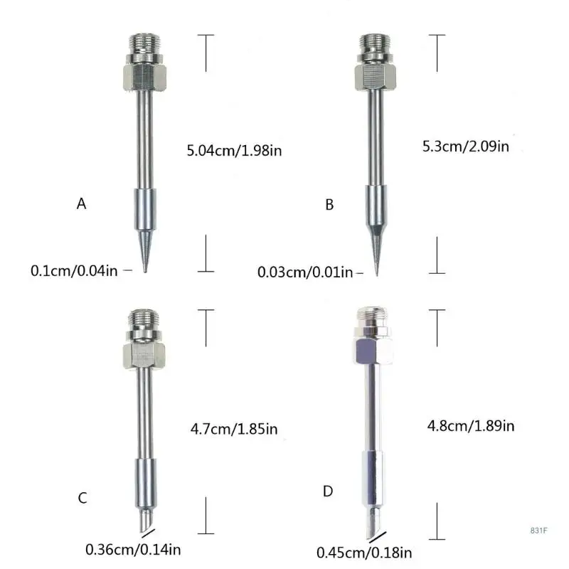 Punta pistola para soldar interfaz Mini punta pistola para soldar USB portátil accesorios retrabajo soldadura