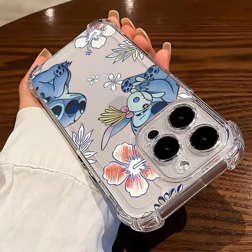 حافظة لهاتف آيفون 17 16e 16 15 14 13 12 11 Mini Air Pro Max X XR XSMax 7 8 Plus غطاء مضاد للسقوط